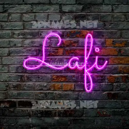 lafi in Pink Neon style - 3D name wallpaper lafi in Pink Neon style - 3D name wallpaper