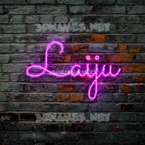 laiju in Pink Neon style - 3D name wallpaper laiju in Pink Neon style - 3D name wallpaper