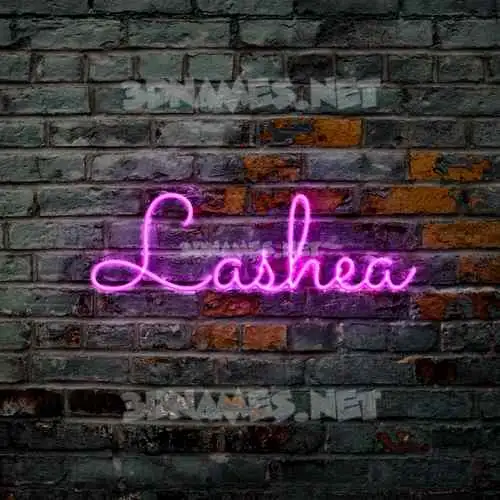 lashea in Pink Neon style - 3D name wallpaper lashea in Pink Neon style - 3D name wallpaper