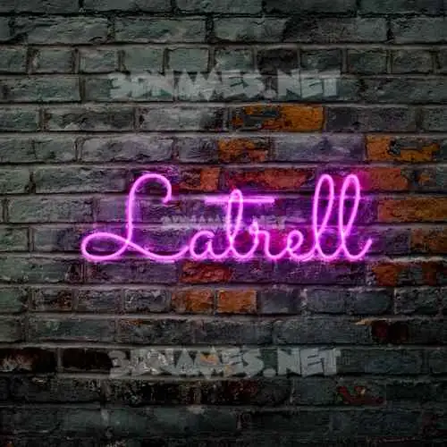 latrell in Pink Neon style - 3D name wallpaper latrell in Pink Neon style - 3D name wallpaper