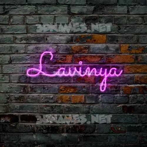 lavinya in Pink Neon style - 3D name wallpaper lavinya in Pink Neon style - 3D name wallpaper