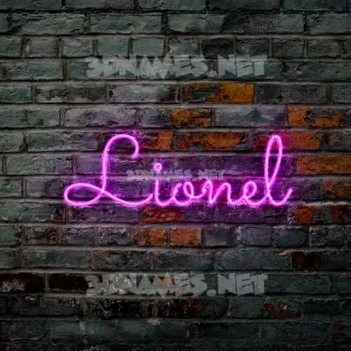 lionel in Pink Neon style - 3D name wallpaper lionel in Pink Neon style - 3D name wallpaper