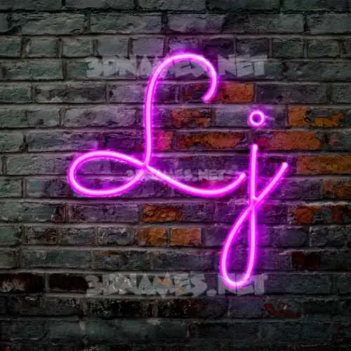 lj in Pink Neon style - 3D name wallpaper lj in Pink Neon style - 3D name wallpaper