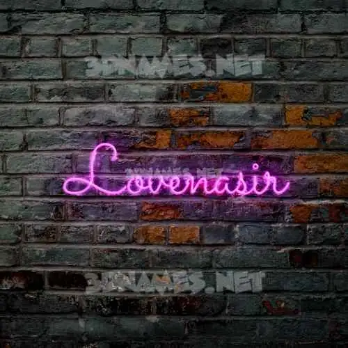 lovenasir in Pink Neon style - 3D name wallpaper lovenasir in Pink Neon style - 3D name wallpaper