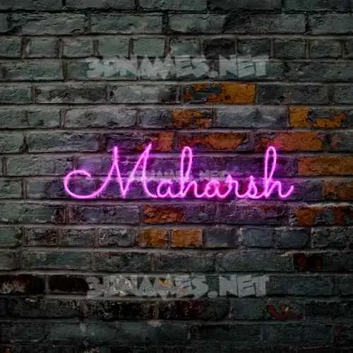 maharsh in Pink Neon style - 3D name wallpaper maharsh in Pink Neon style - 3D name wallpaper