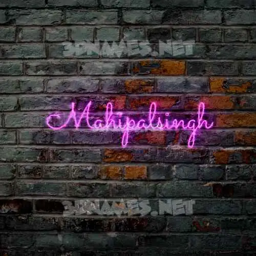 mahipalsingh in Pink Neon style - 3D name wallpaper mahipalsingh in Pink Neon style - 3D name wallpaper