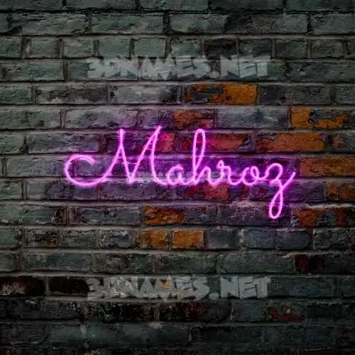 mahroz in Pink Neon style - 3D name wallpaper mahroz in Pink Neon style - 3D name wallpaper