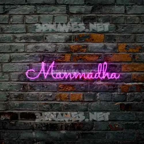 manmadha in Pink Neon style - 3D name wallpaper manmadha in Pink Neon style - 3D name wallpaper