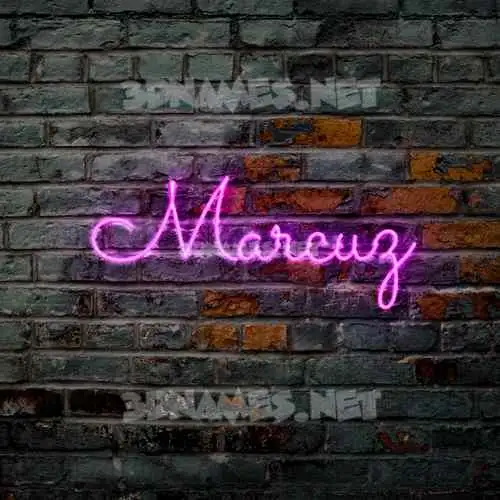 marcuz in Pink Neon style - 3D name wallpaper marcuz in Pink Neon style - 3D name wallpaper
