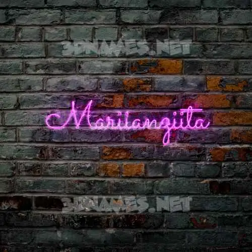 mariianziita in Pink Neon style - 3D name wallpaper mariianziita in Pink Neon style - 3D name wallpaper