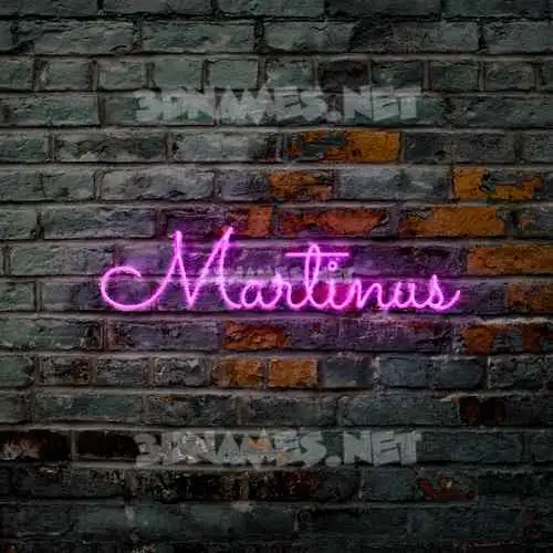 martinus in Pink Neon style - 3D name wallpaper martinus in Pink Neon style - 3D name wallpaper