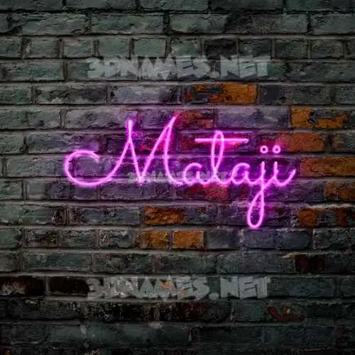 mataji in Pink Neon style - 3D name wallpaper mataji in Pink Neon style - 3D name wallpaper