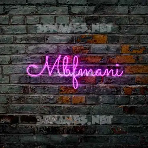 mbfmani in Pink Neon style - 3D name wallpaper mbfmani in Pink Neon style - 3D name wallpaper