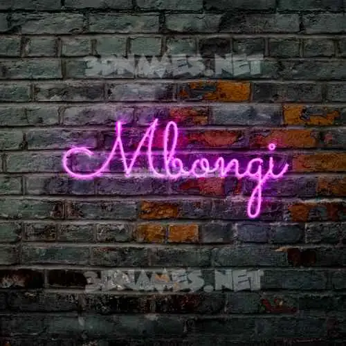 mbongi in Pink Neon style - 3D name wallpaper mbongi in Pink Neon style - 3D name wallpaper