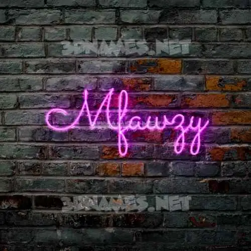 mfawzy in Pink Neon style - 3D name wallpaper mfawzy in Pink Neon style - 3D name wallpaper