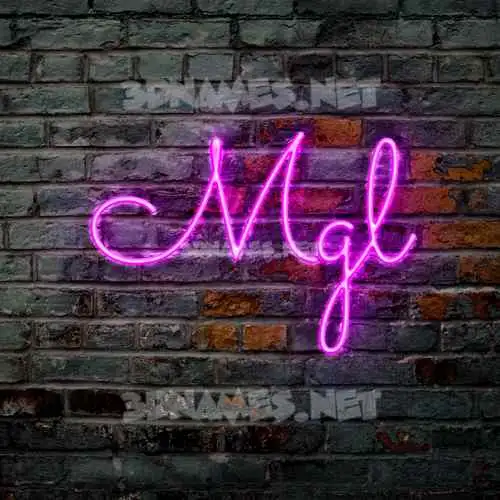 mgl in Pink Neon style - 3D name wallpaper mgl in Pink Neon style - 3D name wallpaper