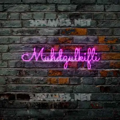 muhdzulkifli in Pink Neon style - 3D name wallpaper muhdzulkifli in Pink Neon style - 3D name wallpaper