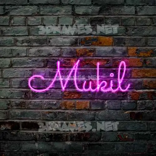mukil in Pink Neon style - 3D name wallpaper mukil in Pink Neon style - 3D name wallpaper
