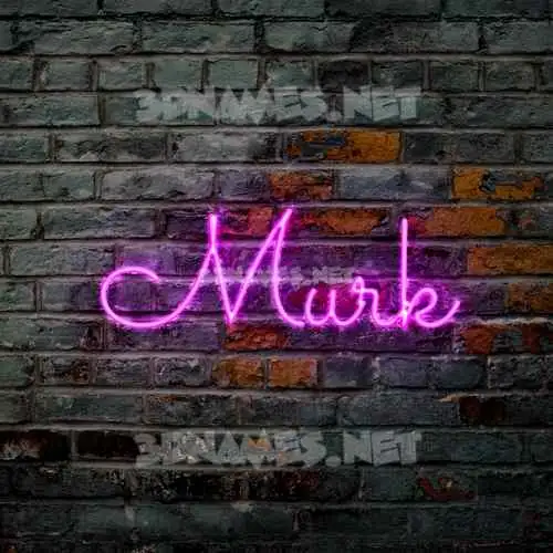 murk in Pink Neon style - 3D name wallpaper murk in Pink Neon style - 3D name wallpaper