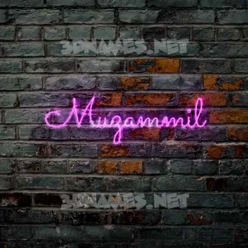 muzammil in Pink Neon style - 3D name wallpaper muzammil in Pink Neon style - 3D name wallpaper