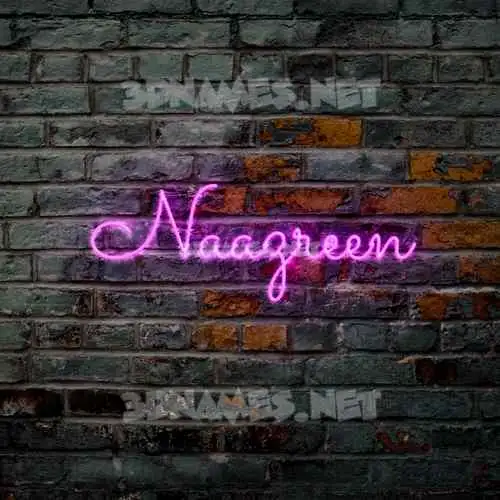 naazreen in Pink Neon style - 3D name wallpaper naazreen in Pink Neon style - 3D name wallpaper