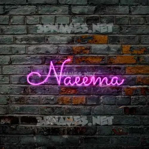 naeema in Pink Neon style - 3D name wallpaper naeema in Pink Neon style - 3D name wallpaper