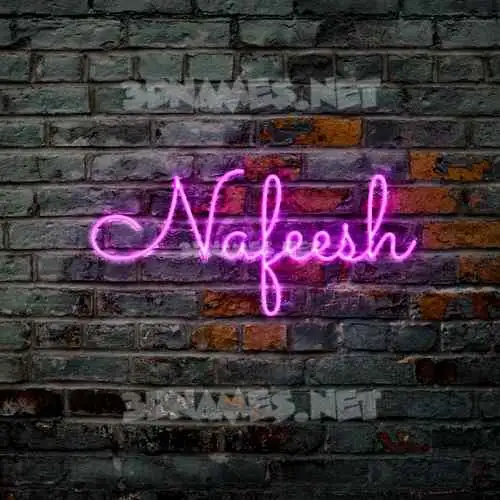 nafeesh in Pink Neon style - 3D name wallpaper nafeesh in Pink Neon style - 3D name wallpaper