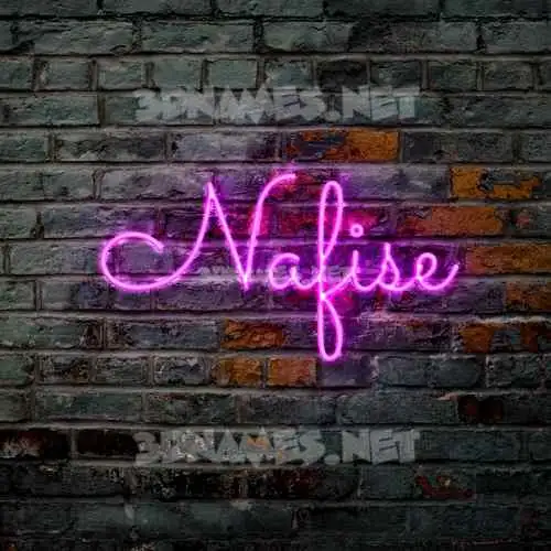 nafise in Pink Neon style - 3D name wallpaper nafise in Pink Neon style - 3D name wallpaper