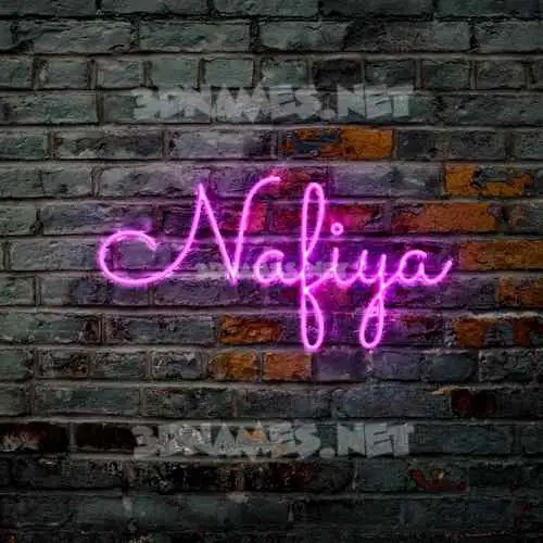 nafiya in Pink Neon style - 3D name wallpaper nafiya in Pink Neon style - 3D name wallpaper