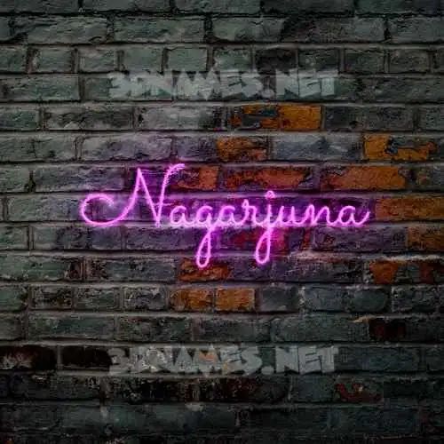 nagarjuna in Pink Neon style - 3D name wallpaper nagarjuna in Pink Neon style - 3D name wallpaper