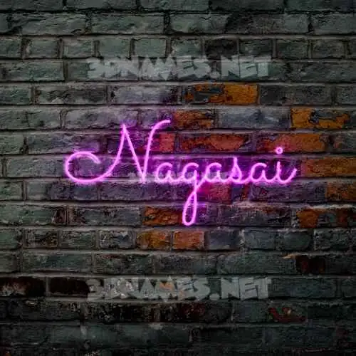 nagasai in Pink Neon style - 3D name wallpaper nagasai in Pink Neon style - 3D name wallpaper