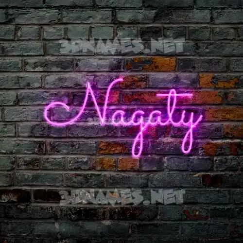 nagaty in Pink Neon style - 3D name wallpaper nagaty in Pink Neon style - 3D name wallpaper