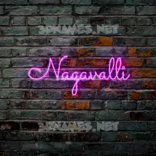 nagavalli in Pink Neon style - 3D name wallpaper nagavalli in Pink Neon style - 3D name wallpaper