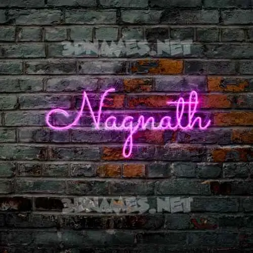 nagnath in Pink Neon style - 3D name wallpaper nagnath in Pink Neon style - 3D name wallpaper
