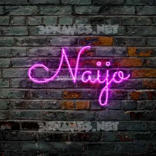 naijo in Pink Neon style - 3D name wallpaper naijo in Pink Neon style - 3D name wallpaper