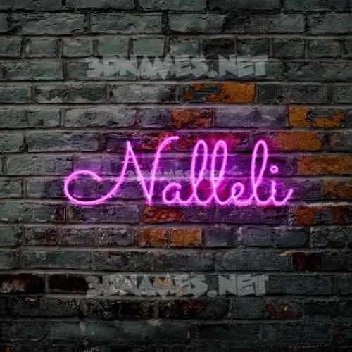 nalleli in Pink Neon style - 3D name wallpaper nalleli in Pink Neon style - 3D name wallpaper
