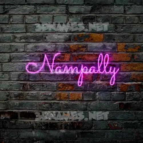 nampally in Pink Neon style - 3D name wallpaper nampally in Pink Neon style - 3D name wallpaper