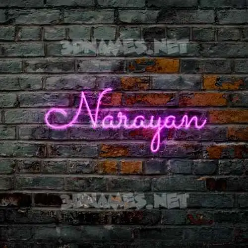 narayan in Pink Neon style - 3D name wallpaper narayan in Pink Neon style - 3D name wallpaper
