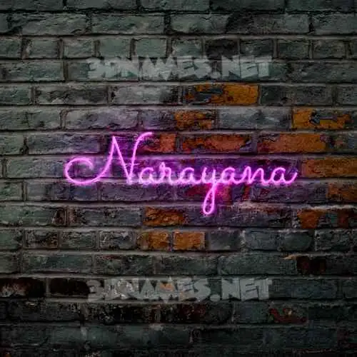 narayana in Pink Neon style - 3D name wallpaper narayana in Pink Neon style - 3D name wallpaper