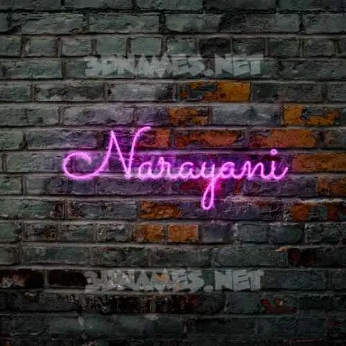 narayani in Pink Neon style - 3D name wallpaper narayani in Pink Neon style - 3D name wallpaper