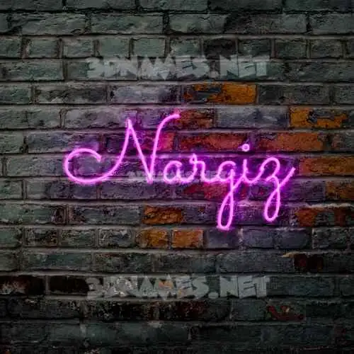 nargiz in Pink Neon style - 3D name wallpaper nargiz in Pink Neon style - 3D name wallpaper
