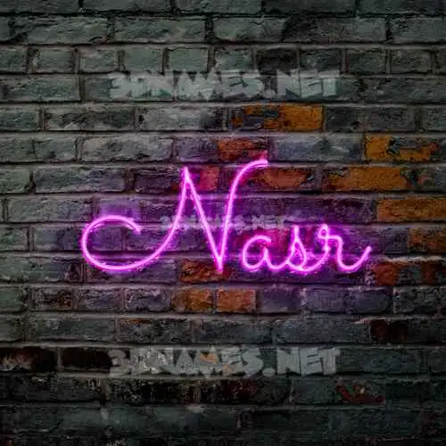 nasr in Pink Neon style - 3D name wallpaper nasr in Pink Neon style - 3D name wallpaper