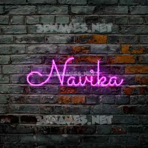 navika in Pink Neon style - 3D name wallpaper navika in Pink Neon style - 3D name wallpaper