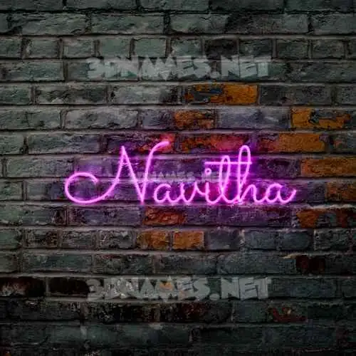 navitha in Pink Neon style - 3D name wallpaper navitha in Pink Neon style - 3D name wallpaper