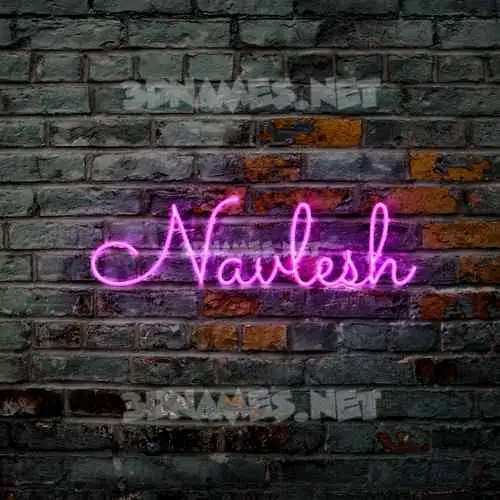 navlesh in Pink Neon style - 3D name wallpaper navlesh in Pink Neon style - 3D name wallpaper