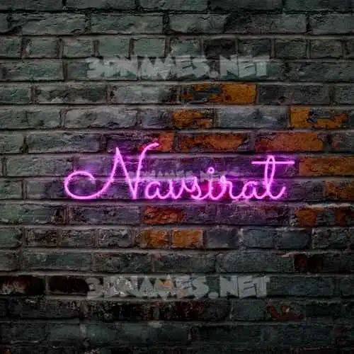 navsirat in Pink Neon style - 3D name wallpaper navsirat in Pink Neon style - 3D name wallpaper