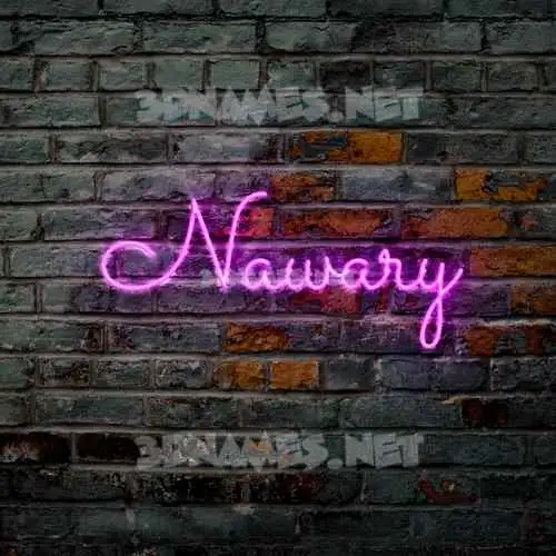 nawary in Pink Neon style - 3D name wallpaper nawary in Pink Neon style - 3D name wallpaper