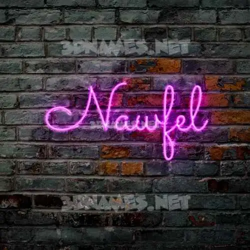 nawfel in Pink Neon style - 3D name wallpaper nawfel in Pink Neon style - 3D name wallpaper