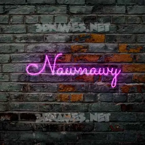 nawnawy in Pink Neon style - 3D name wallpaper nawnawy in Pink Neon style - 3D name wallpaper
