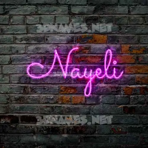 nayeli in Pink Neon style - 3D name wallpaper nayeli in Pink Neon style - 3D name wallpaper
